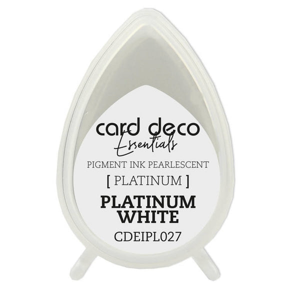 Platinum Pearlescent Ink Pad Platinum White