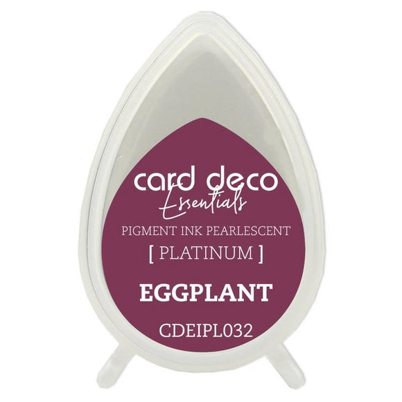 Platinum Pearlescent Ink Pad Aubergine