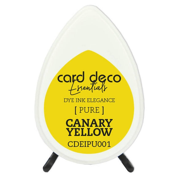 Pure Colourfast Ink Pad Canary Yellow