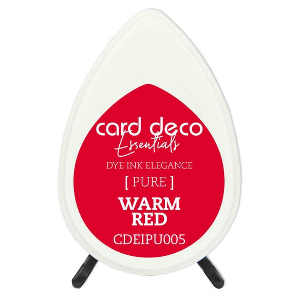 Pure Colourfast Ink Pad Warm Red