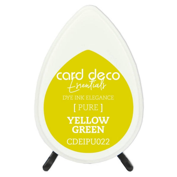 Pure Colourfast Ink Pad Yellow Green