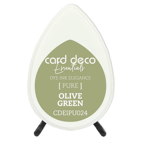 Pure Colourfast Ink Pad Olive Green