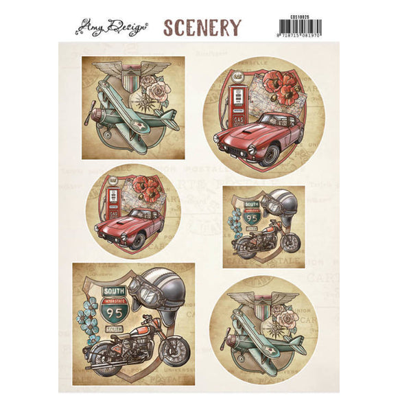 Push Out Scenery - Amy Design - Transportation