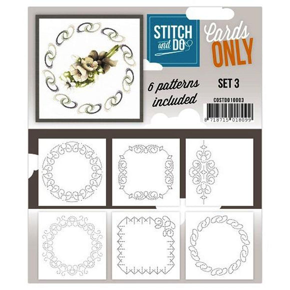 Stitch & Do Card Only Set 03