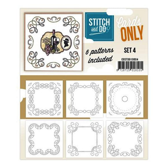 Stitch & Do Card Only Set 04
