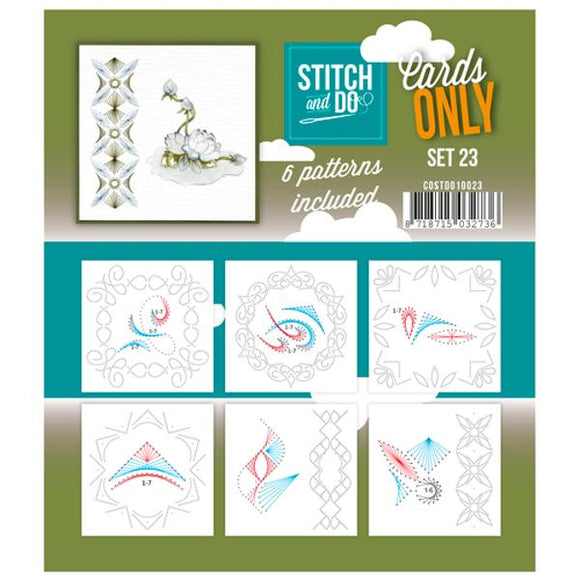 Stitch & Do Card Only Set 23