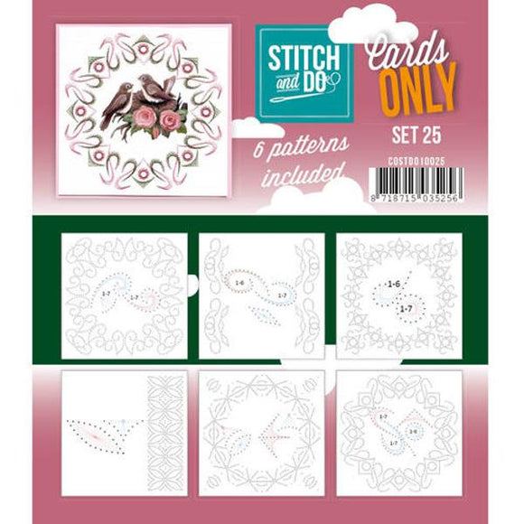 Stitch & Do Card Only Set 25