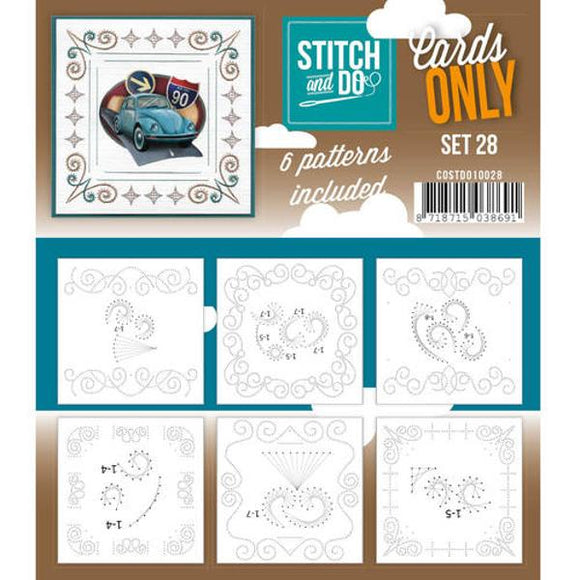 Stitch & Do Card Only Set 28