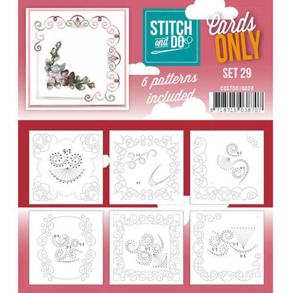 Stitch & Do Card Only Set 29