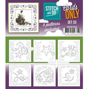 Stitch & Do Card Only Set 33