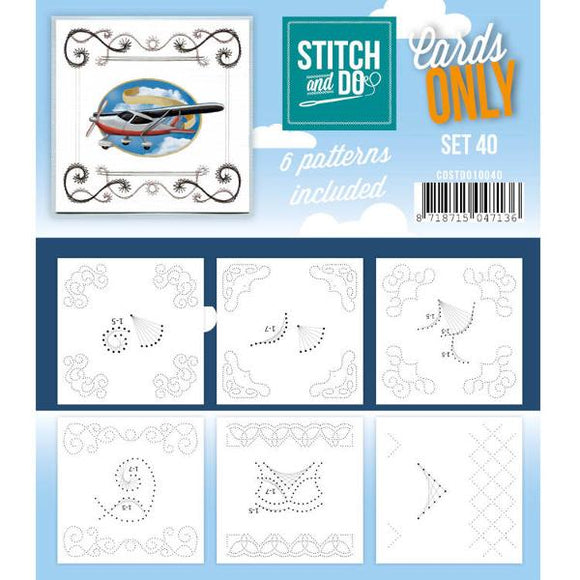Stitch & Do Card Only Set 40