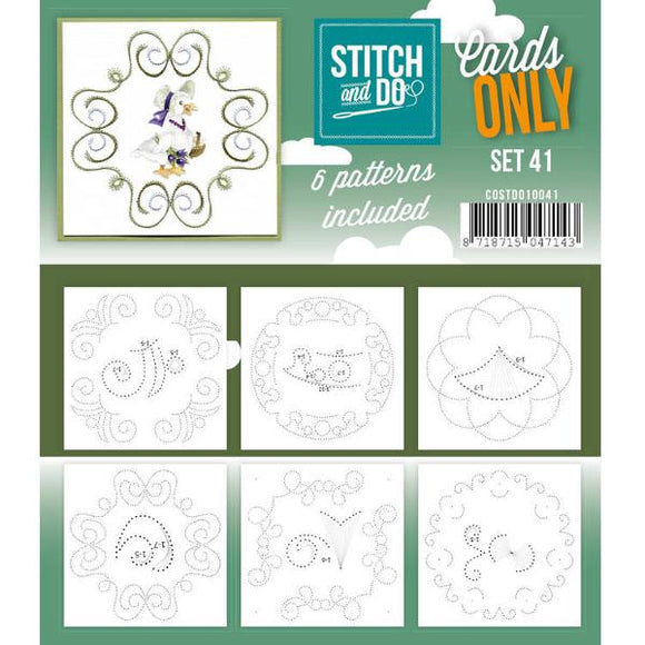 Stitch & Do Card Only Set 41