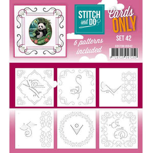 Stitch & Do Card Only Set 42