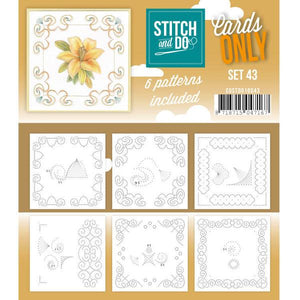 Stitch & Do Card Only Set 43