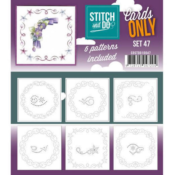 Stitch & Do Card Only Set 47