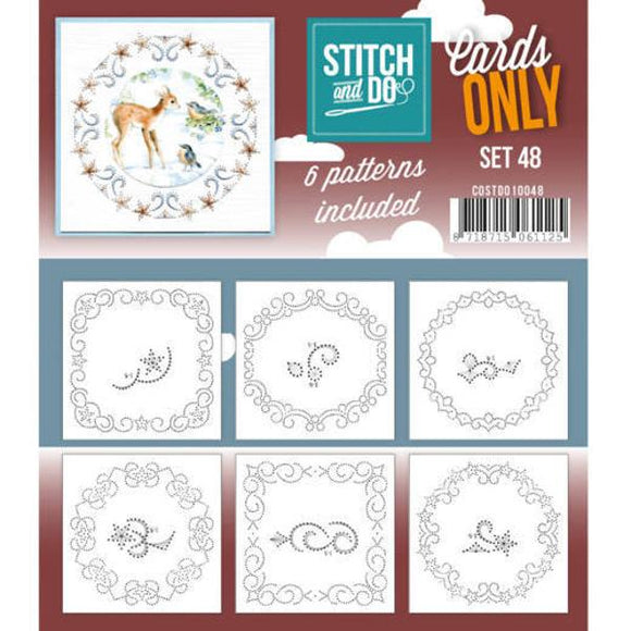 Stitch & Do Card Only Set 48