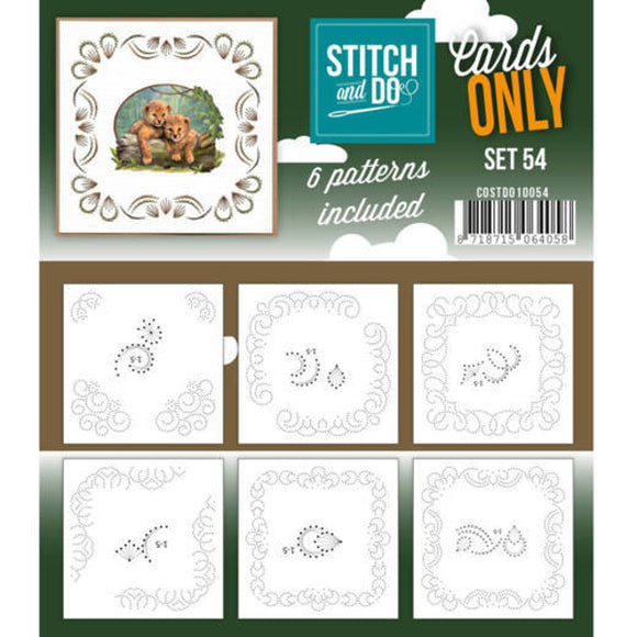 Stitch & Do Card Only Set 54