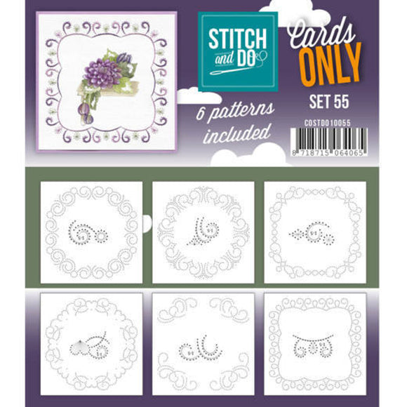 Stitch & Do Card Only Set 55