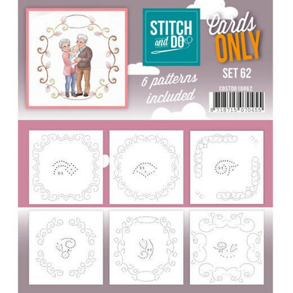 Stitch & Do Card Only Set 62