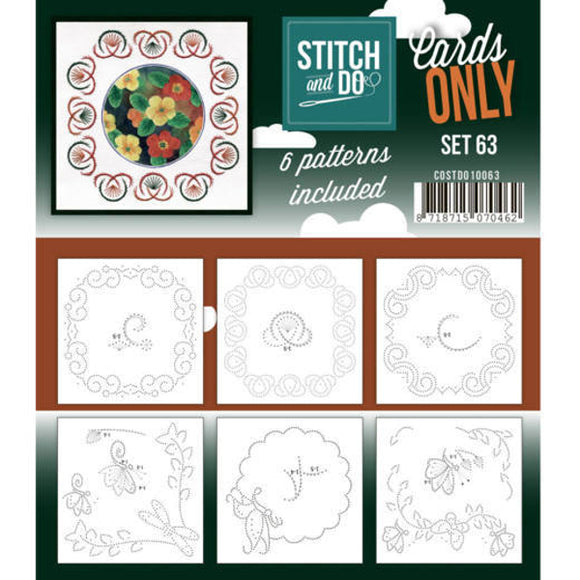 Stitch & Do Card Only Set 63