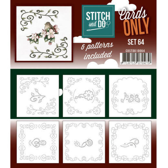 Stitch & Do Card Only Set 64