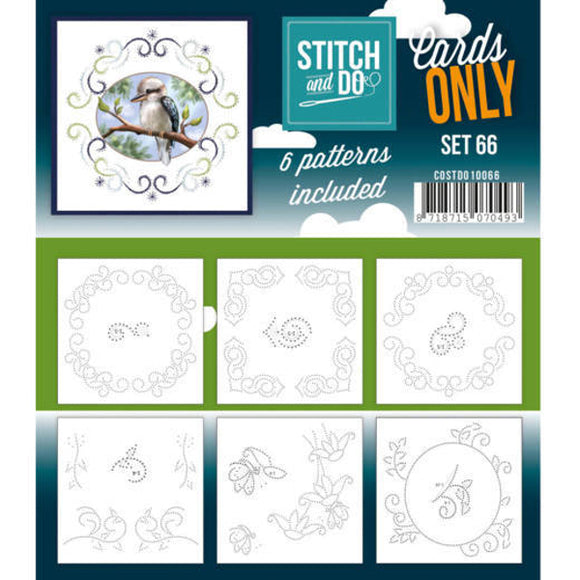 Stitch & Do Card Only Set 66