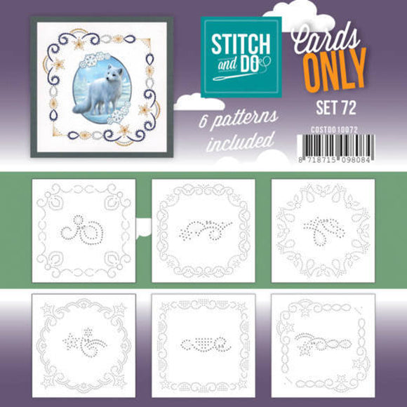 Stitch & Do Card Only Set 72