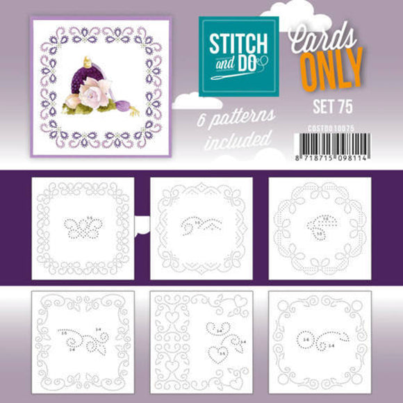 Stitch & Do Card Only Set 75
