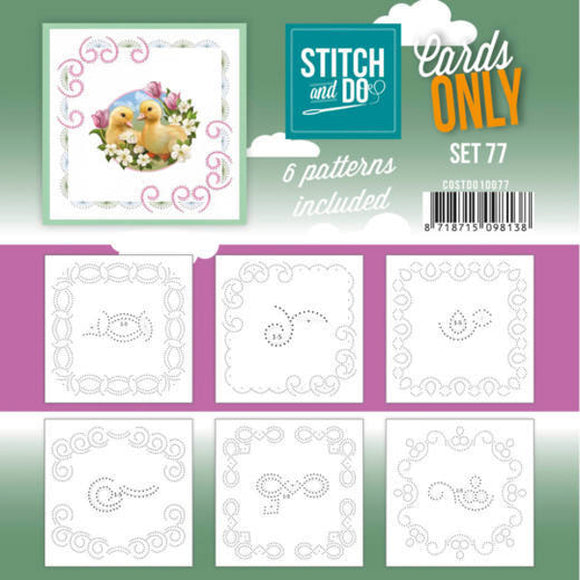 Stitch & Do Card Only Set 77