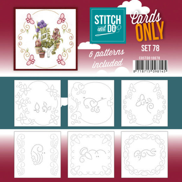 Stitch & Do Card Only Set 78