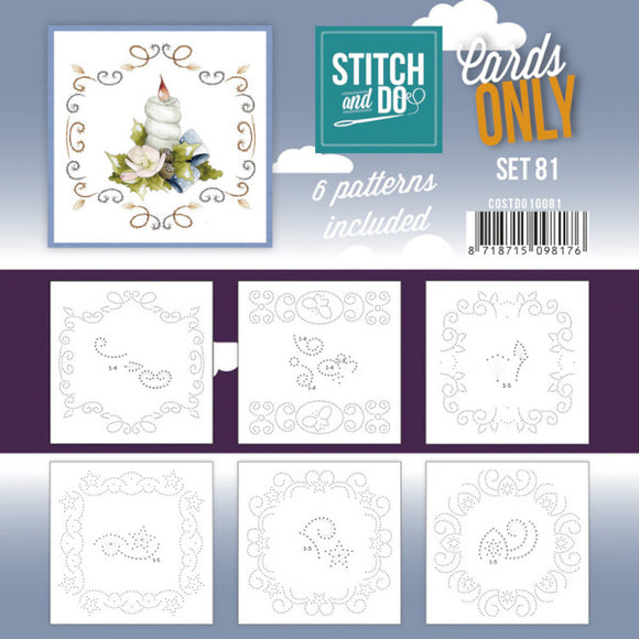 Stitch & Do Card Only Set 81