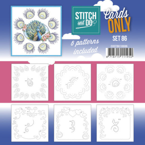 Stitch & Do Card Only Set 86