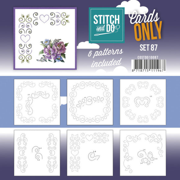 Stitch & Do Card Only Set 87