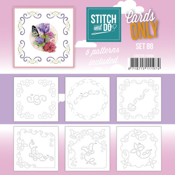 Stitch & Do Card Only Set 88