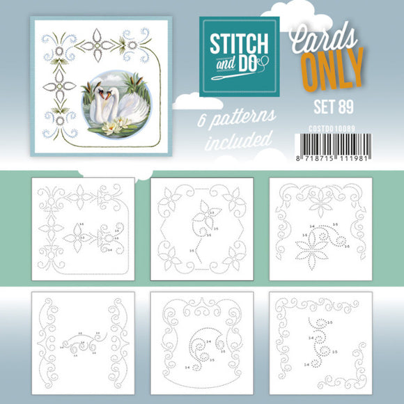 Stitch & Do Card Only Set 89