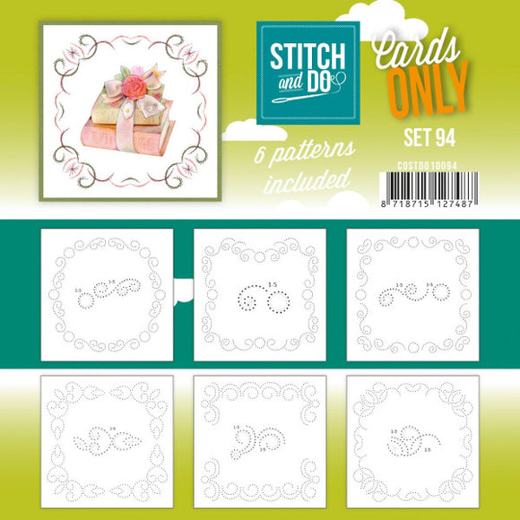 Stitch & Do Card Only Set 94