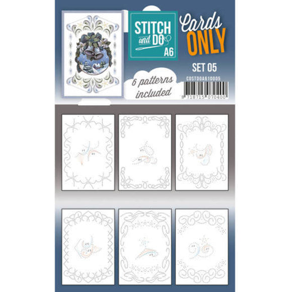 Stitch & Do Card Only A6 Set 05