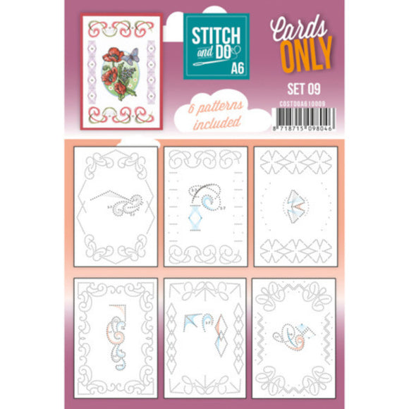 Stitch & Do Card Only A6 Set 09