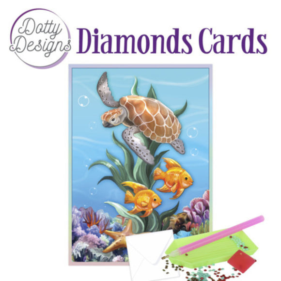 Dotty Design Diamond Cards - Underwater World (A6)