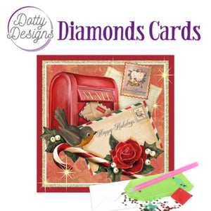Dotty Design Diamond Cards - Mailbox (Square)