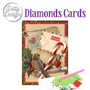 Dotty Design Diamond Cards - Christmas Letters (A6)