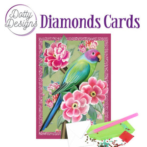 Dotty Design Diamond Cards - Tropical Bird (A6)