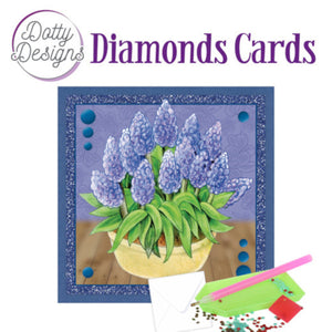 Dotty Design Diamond Cards - Hyacinth (Square)