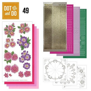 Dot & Do Kit 049 Pink Flowers