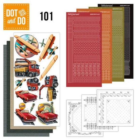 Dot & Do Kit 101 Vintage Vehicles