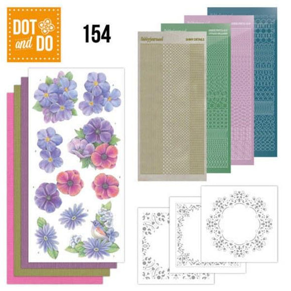 Dot & Do Kit 154 Pink Flowers