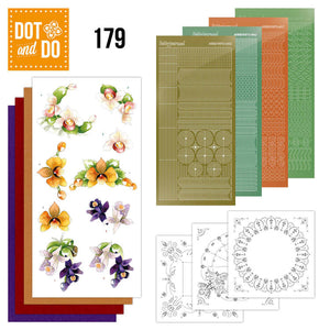Dot & Do Kit 179 Delicate Flowers - Orchid