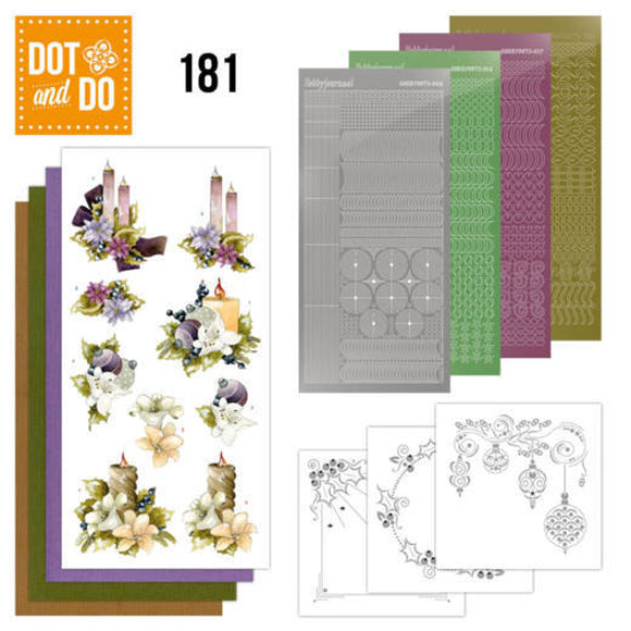Dot & Do Kit 181 A Touch of Christmas Candles