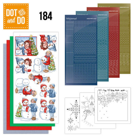 Dot & Do Kit 184 Bubbly Girls - Christmas