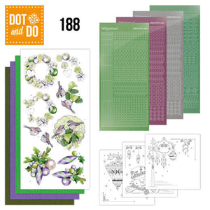 Dot & Do Kit 188 Purple Christmas Baubles